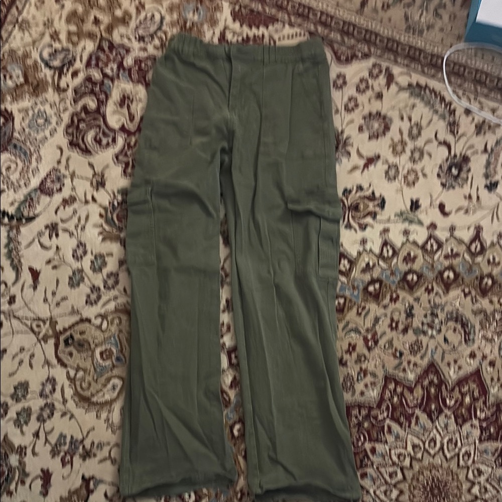 Olive Green Cargo Pants